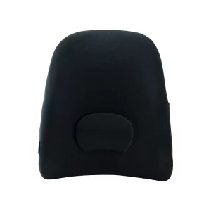 Wide Back Support Cushion Removable Adjustable Lumbar Pad Broader Back - Black - Image 3